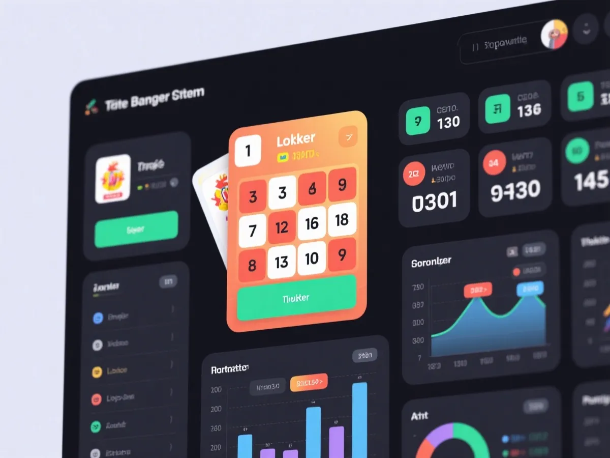 开奖公告数据面板展示